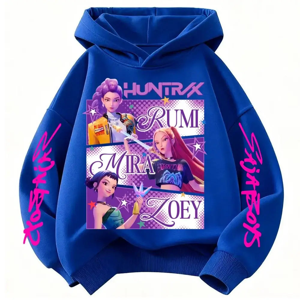 KPop Demon Hunters Hoodie: Kids Fashion Sweatshirt