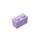 Educational Assemblage Gobricks Brick 1 x 2 without Bottom Tube | Compatible with Lego 3004 3065 35743