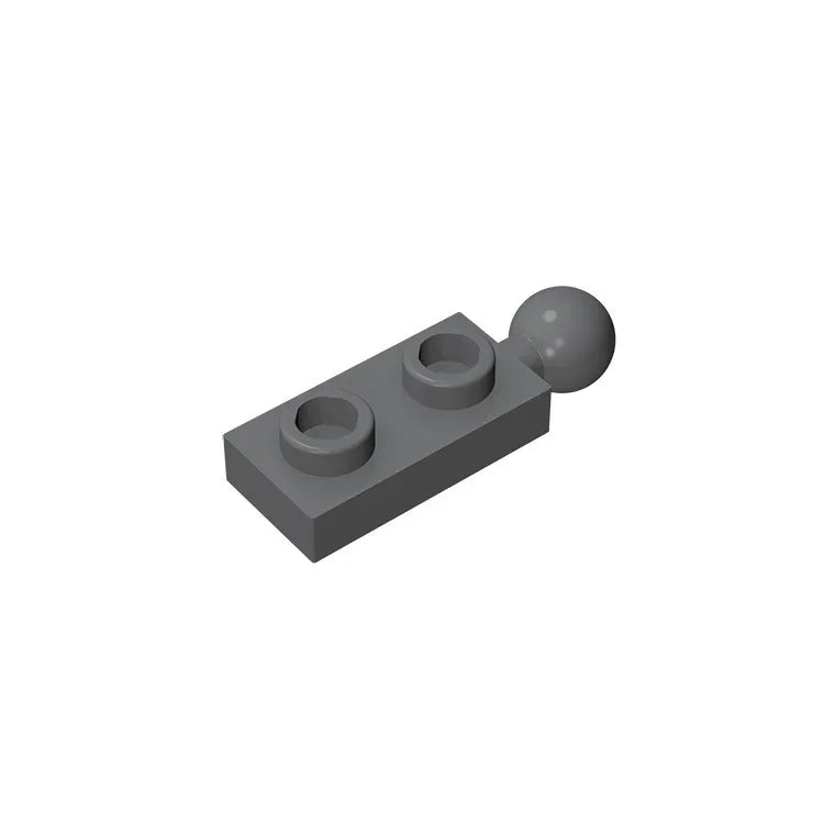 Gobricks GDS-852 Plate Modified 1 x 2 with Tow Ball on End | Building Block for DIY Creations