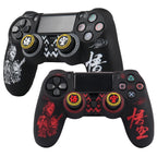 PS4 Controller Silicone Cover | Soft Protective Skin with Joystick Grips
