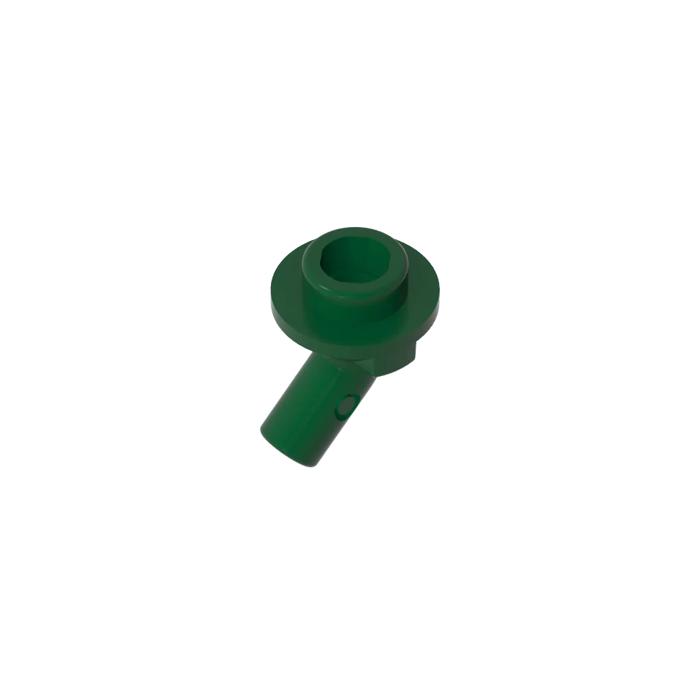 Gobricks GDS-2192 Bar, Angled with Stud on End | Compatible with Lego 65578 Technical Building Block