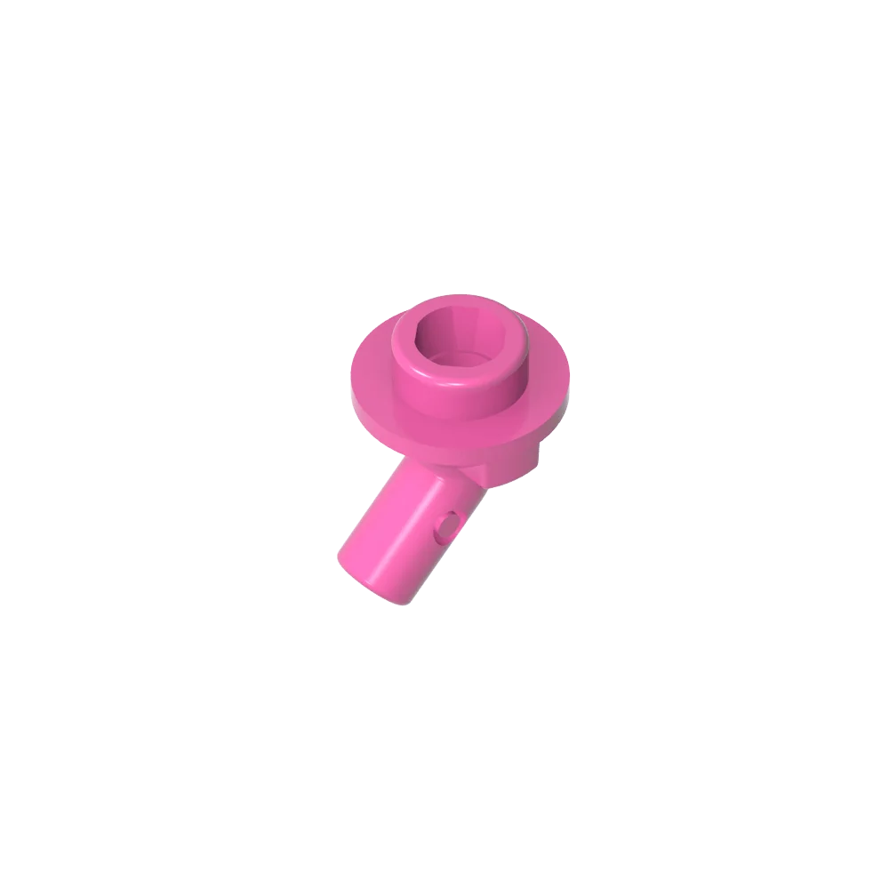Gobricks GDS-2192 Bar, Angled with Stud on End | Compatible with Lego 65578 Technical Building Block