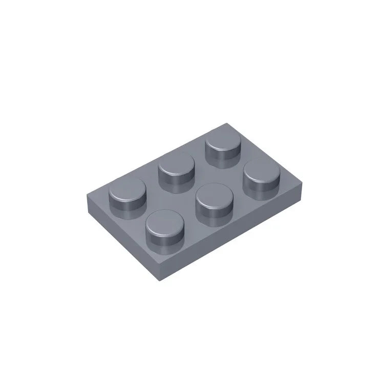 Gobricks GDS-510 Plate 2 x 3 | Compatible Building Block for DIY Projects