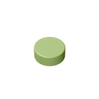 Gobricks GDS-612 Flat Tile 1x1 Round | Compatible Building Block
