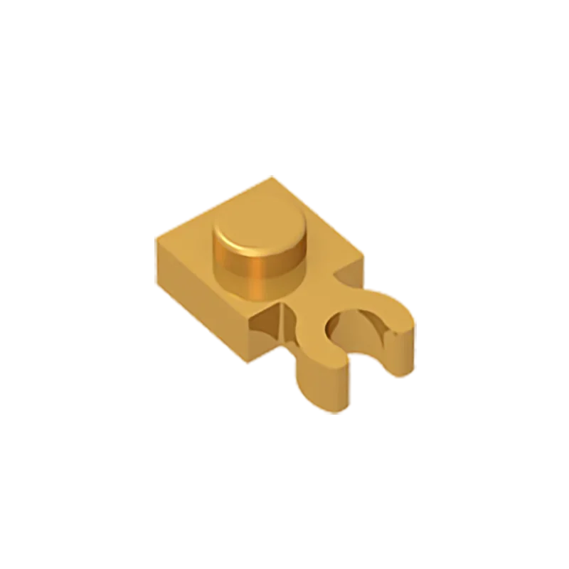 Gobrick GDS-814 PLATE 1X1 W. HOLDER | Building Block for DIY Creations