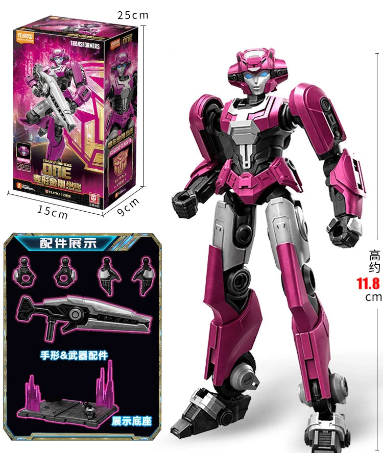 Transformers Action Figures Collections, Nemesis Optimus Prime Bumblebee Mirage Megatron Scourge