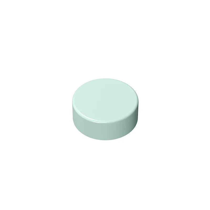 Gobricks GDS-612 Flat Tile 1x1 Round | Compatible Building Block
