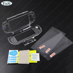 Clear Crystal Protective Case for PS Vita 1000 | Transparent Hard Shell with PET Film