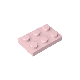 Gobricks GDS-510 Plate 2 x 3 | Compatible Building Block for DIY Projects