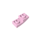 Gobricks GDS-795 Slope, Curved 2 x 1 Inverted | Compatible Building Block for DIY Projects