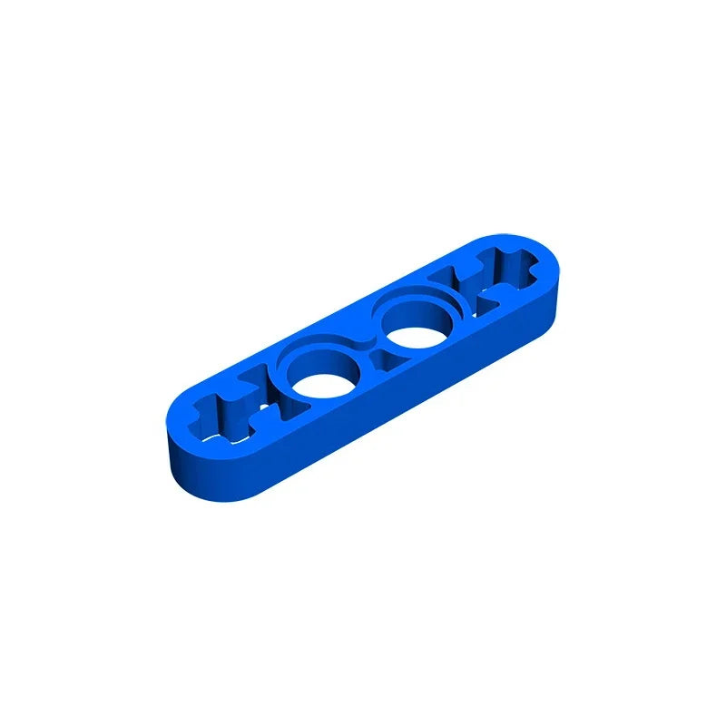 Gobricks GDS-690 Technical Liftarm Thin 1 x 4 with Axle Holes | Compatible Building Block Part 32449