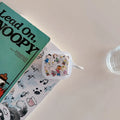 Cute Cartoon Snoopy Charlie Brown Earphone Case For Airpods 4 1 2 3 Pro 2  Wireless Bluetooth Headset Protective TPU Cover