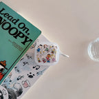 Cute Cartoon Snoopy Charlie Brown Earphone Case For Airpods 4 1 2 3 Pro 2  Wireless Bluetooth Headset Protective TPU Cover