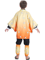 Zenitsu Cosplay Costume: Demon Slayer Kimono Wig Set