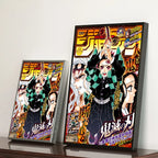 Demon Slayer Good Quality Prints and Posters Waterproof Paper Sticker Coffee House Bar Posters Wall Stickers