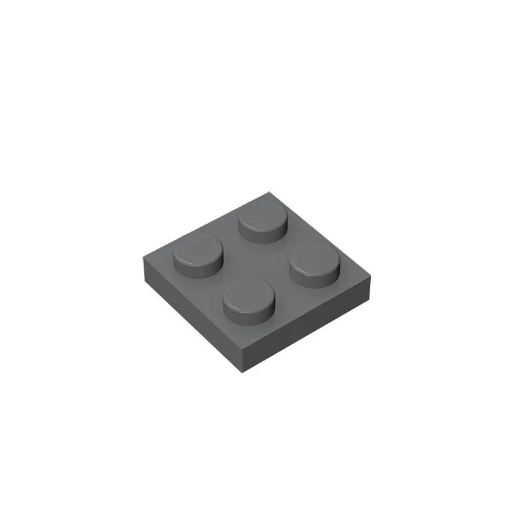 Gobricks Plate 2 x 2 Building Block | Compatible with Lego 3022