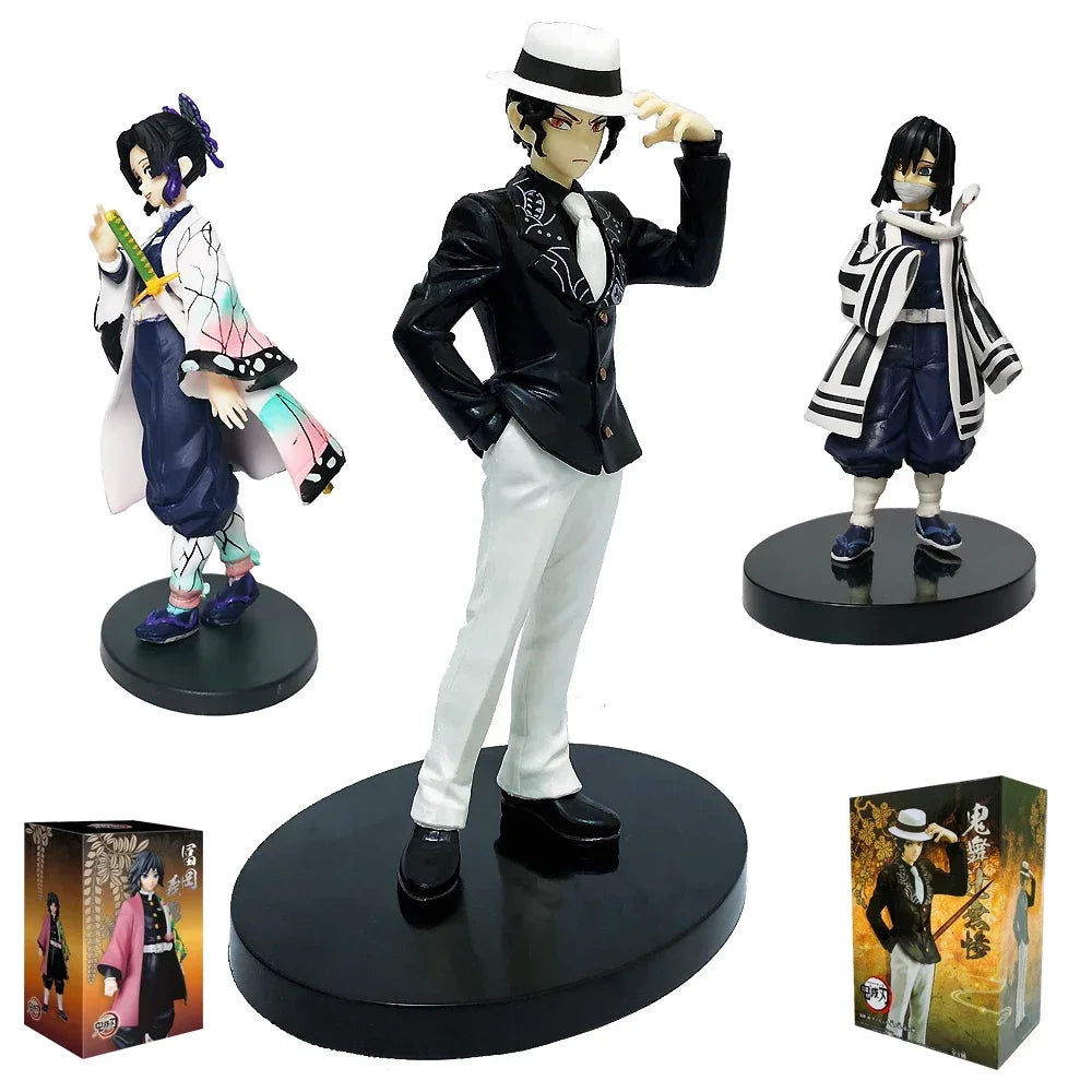 Demon Slayer Figures: Tanjiro & Nezuko Warrior Action Models