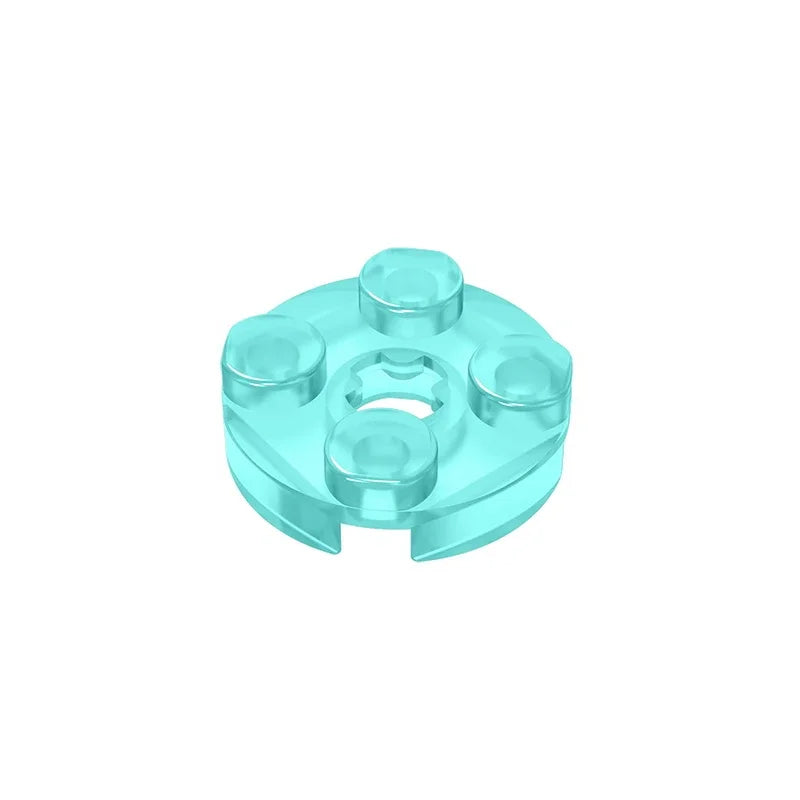 Gobricks GDS-609 PLATE 2X2 ROUND | Compatible Building Blocks for DIY Educational Models