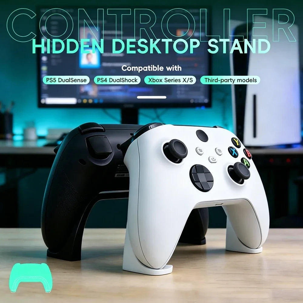 Data Frog Game Controller Stand | Universal Desktop Display Dock for PS5 Xbox and GameSir