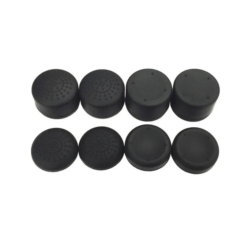 8-Piece Universal Silicone Thumbstick Grips | Anti-Slip Thumb Caps for PS4, PS5, Switch, Xbox Controllers