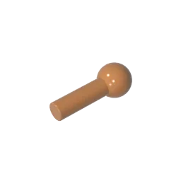 Gobricks Bar 1L with Tow Ball | Compatible Building Block Technical Parts