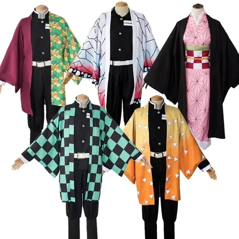 New Demon Slayer Cosplay: Kids Tanjiro & Nezuko Costume