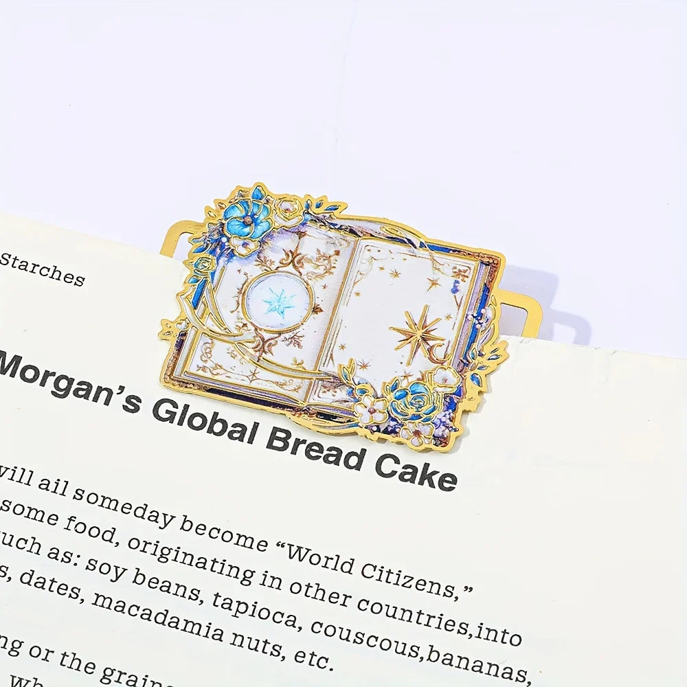Magic Knight Crescent Moon Bookmark Enchanting Themed Page Holder for Women Readers Perfect Valentines Day or Birthday Gift Idea