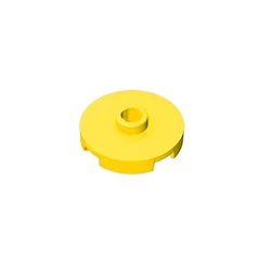Gobricks GDS-1041 Tile Round 2x2 with Open Stud | Compatible Building Block for DIY Educational Kits