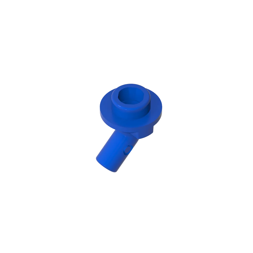 Gobricks GDS-2192 Bar, Angled with Stud on End | Compatible with Lego 65578 Technical Building Block
