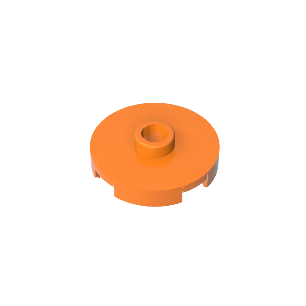 Gobricks GDS-1041 Tile Round 2x2 with Open Stud | Compatible Building Block for DIY Educational Kits
