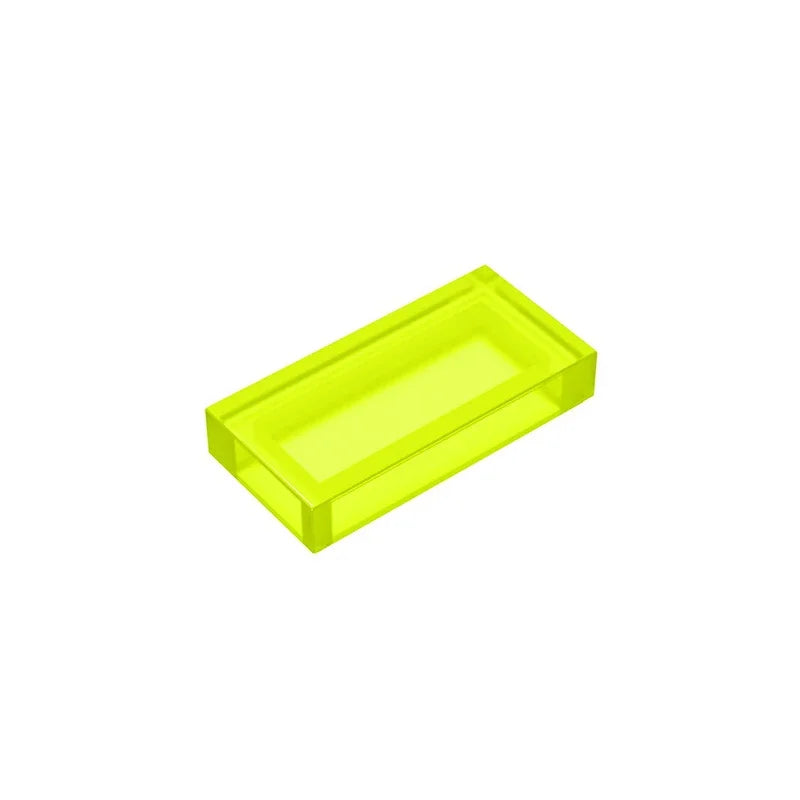 Gobricks GDS-566 Tile 1 x 2 with Groove | Compatible Building Block