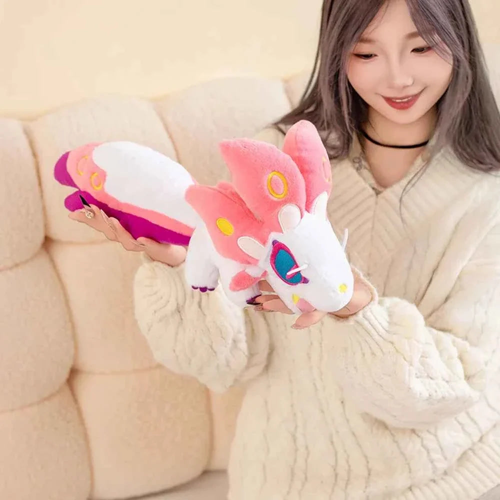 Mizutsune Fox Plush Toy – 16.5" (42cm) Soft Fantasy Animal Pillow Doll