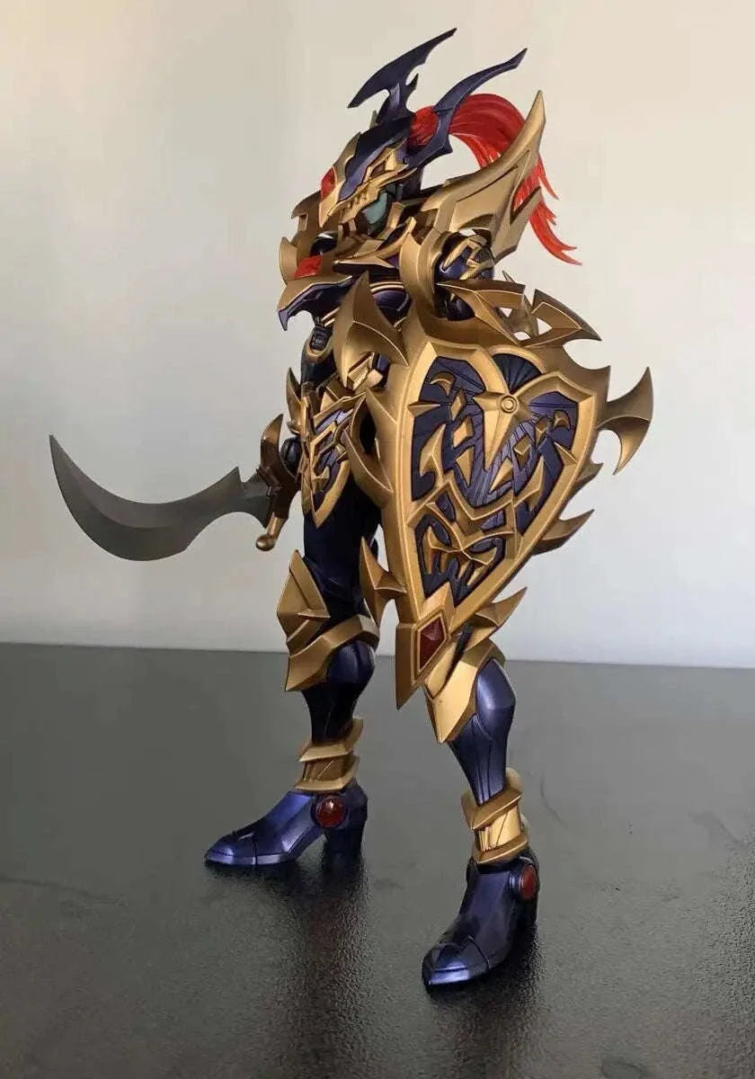 Black Luster Soldier Assembly Model Anime Figure, Yu-Gi-Oh! Duel Monsters Action Figure