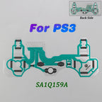 1Pc Button Ribbon Circuit Board for PS3 PS4 Pro PS5 Controller | Conductive Film Keypad Flex Cable Replacement