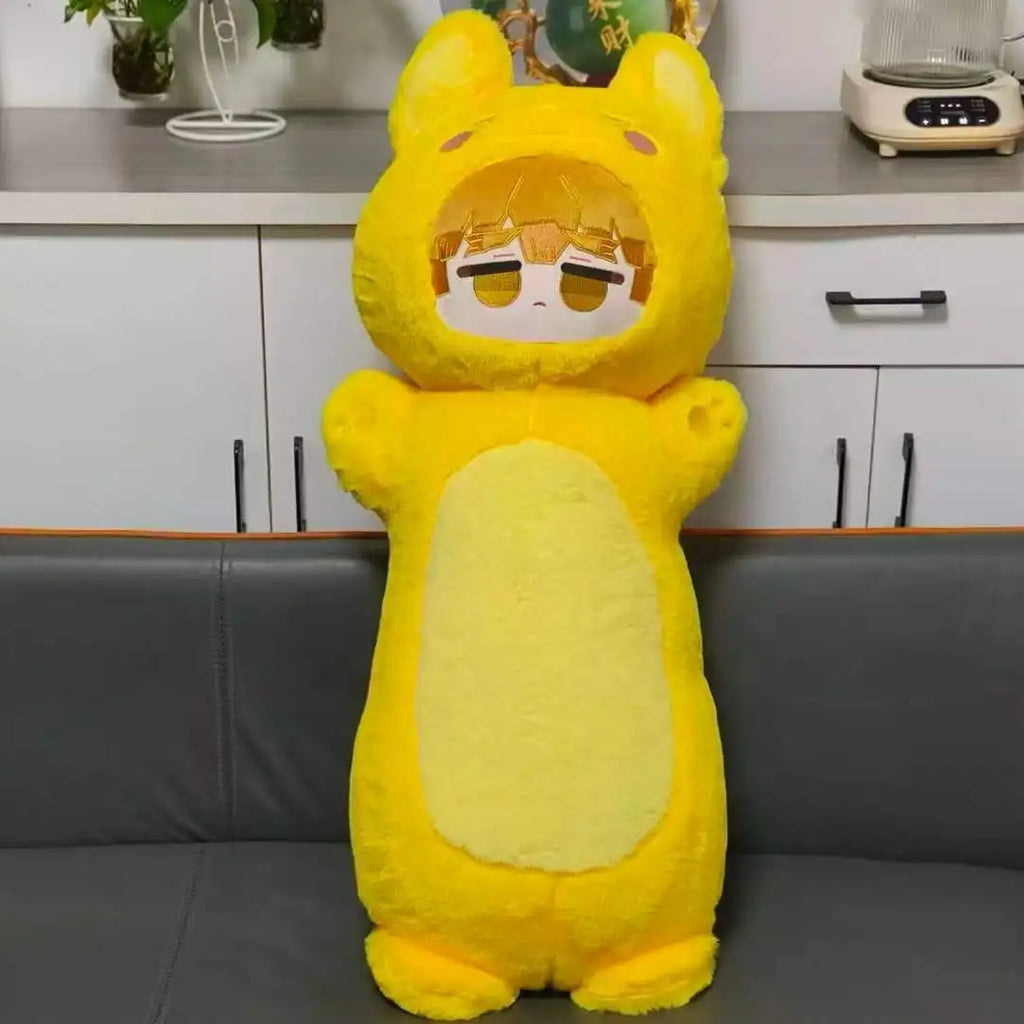 Kawaii Anime Demon Hunter Character Plush – Giant 80cm Stuffed Sleep Pillow Doll (5 Designs)