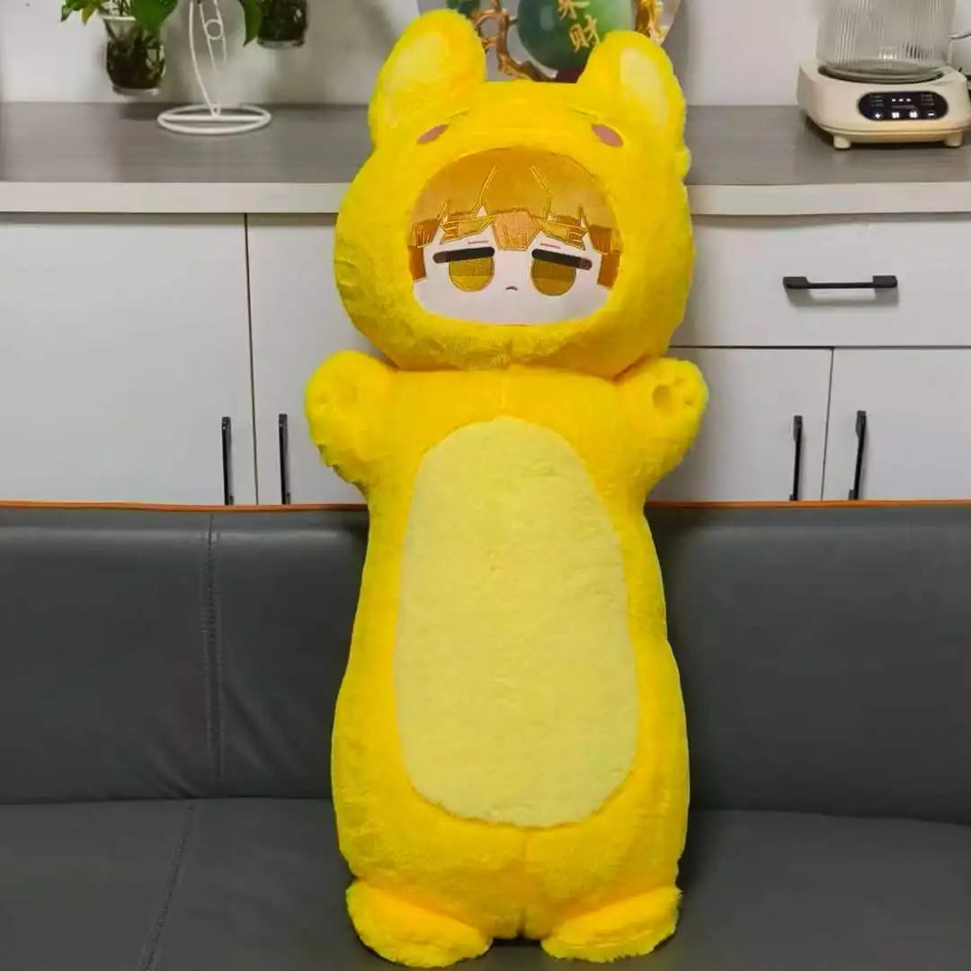 Kawaii Anime Demon Hunter Character Plush – Giant 80cm Stuffed Sleep Pillow Doll (5 Designs)