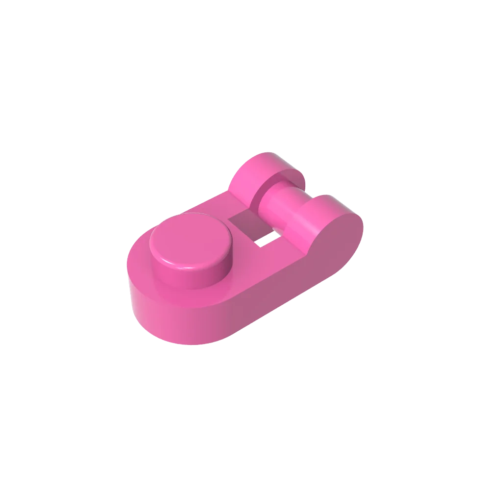 Gobricks GDS-1290 Plate Special 1 x 1 Rounded with Handle | Compatible Building Block for DIY