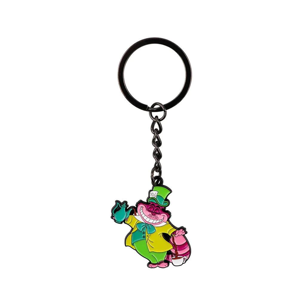 Vintage Motorcycle Keychain | Cartoon Metal Keyring for Backpack