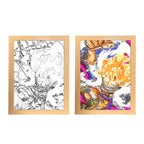 One Piece Photo Frame Night Light Luffy Zoro Christmas Gift