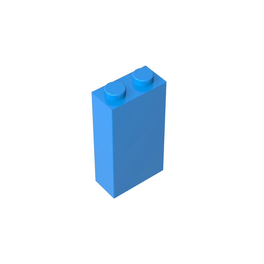 Gobricks GDS-1405 Brick 1 x 2 x 3 | Compatible Building Block for DIY