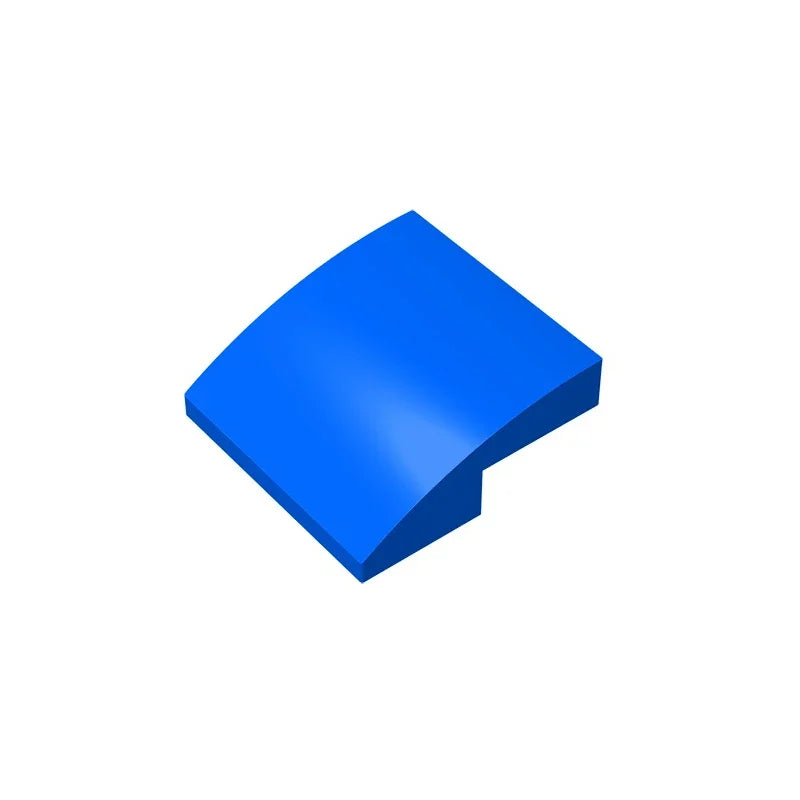 Gobricks GDS-1270 Slope, Curved 2 x 2 Inverted | Compatible with Lego 32803 Building Block