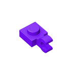 Gobricks GDS-813 1x1 Plate with Vertical Holder | Compatible with Lego 6019 and 61252