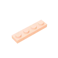 Gobricks GDS-504 Plate 1 x 4 | Compatible Building Block Pieces