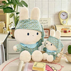 Kawaii Pajamas White Bunny Plush Toy – Soft Stuffed Rabbit Sleeping Pillow Cuddle Doll (40–80cm)