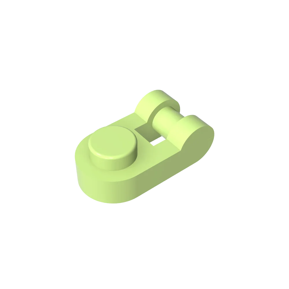Gobricks GDS-1290 Plate Special 1 x 1 Rounded with Handle | Compatible Building Block for DIY