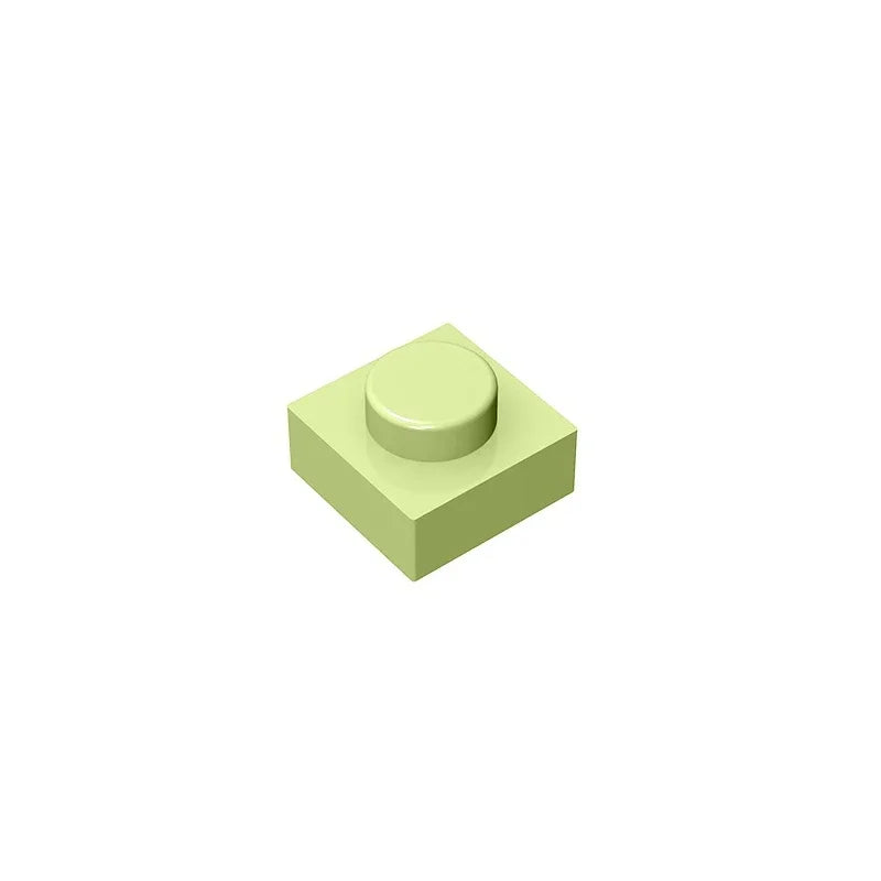 Gobricks GDS-501 Plate 1 x 1 | Compatible Building Blocks for DIY