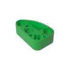 Gobricks GDS-2016 Technical Beam 2 x 3 L-Shape with Quarter Ellipse Thick | Building Blocks Toy Compatible with Lego 71708