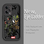 Marvel Groot Spider-Man Art For Xiaomi Redmi Note 14 13 13R 12 12R 11 11E 11T 11S Pro Plus 4G 5G Eye Ladder Soft Phone Case