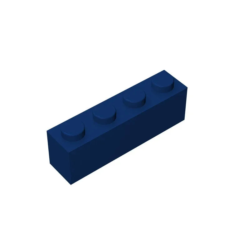 Gobricks GDS-534 Brick 1 x 4 without Bottom Tubes | Compatible Building Block Set