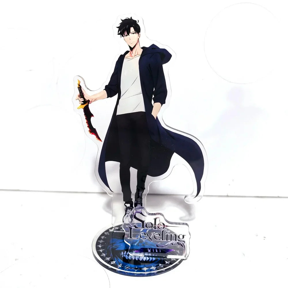 Solo Leveling Acrylic Stand, Acrylic Anime Manwha Figures and Figurines Statue 15 CM